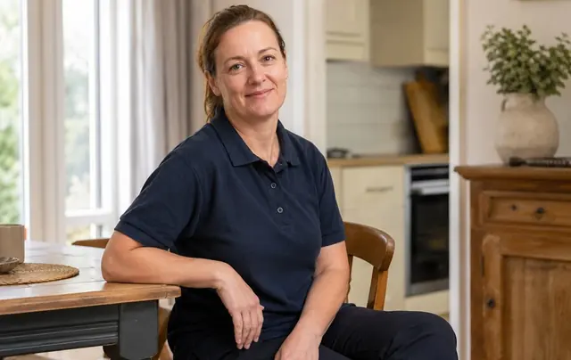 Louise, domestic cleaner