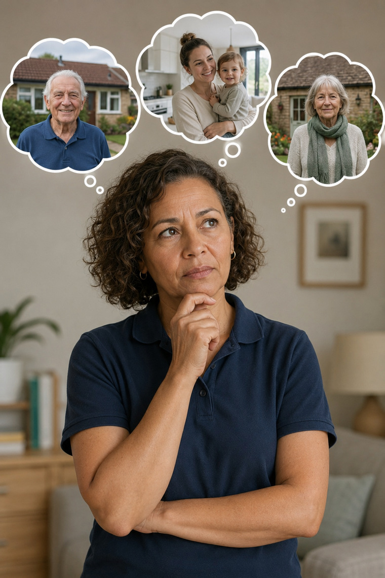 Cleaner trying to remember several regular clients