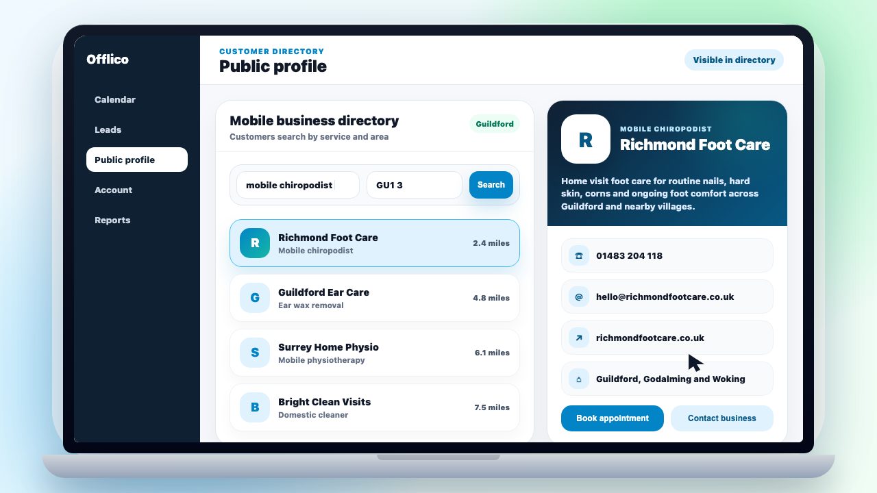 The best local profile software for mobile professionals