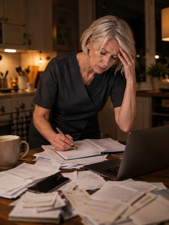 Paper appointment diary and phone messages showing booking requests being chased manually